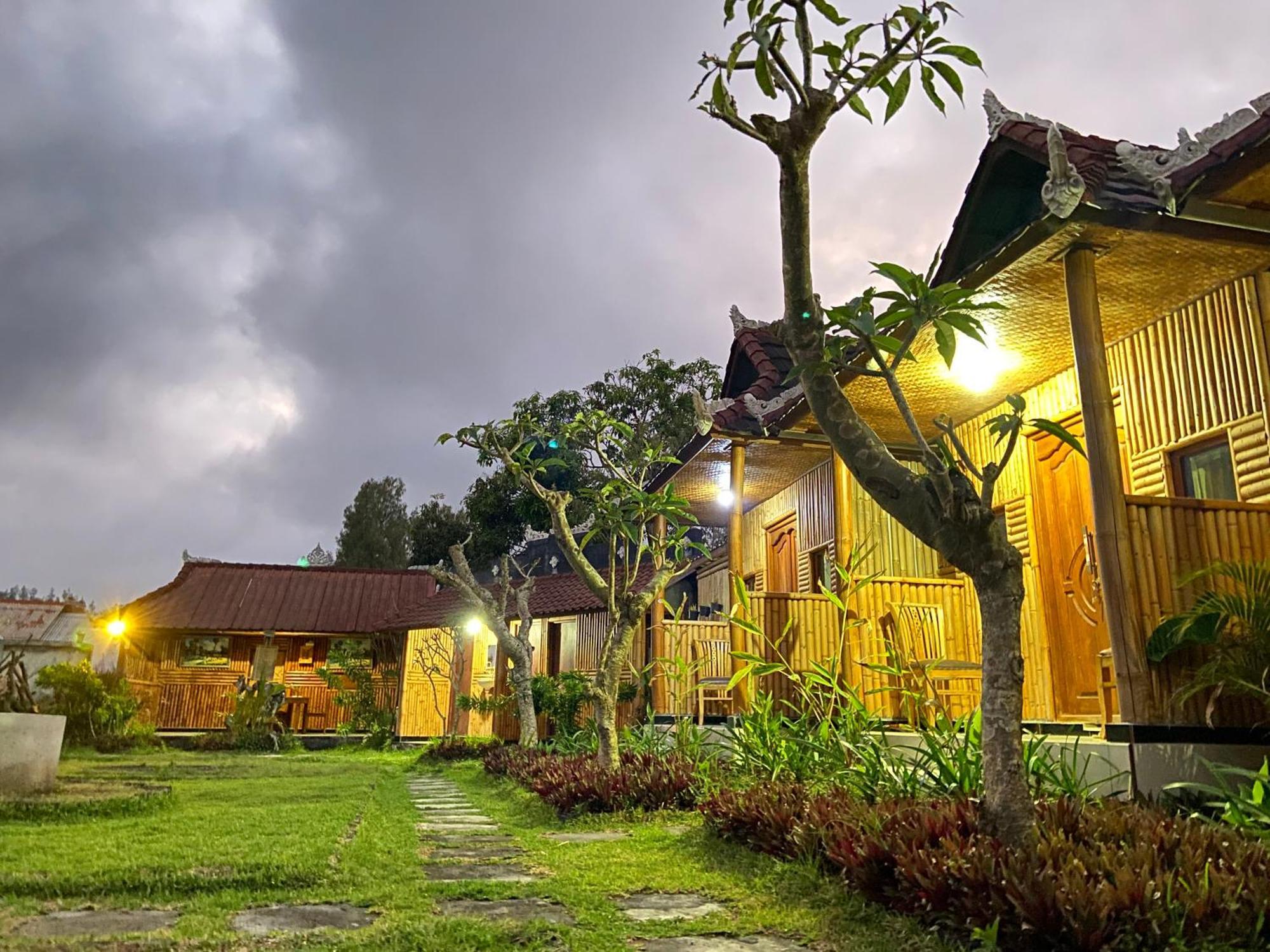 D'Yoga Bamboo House Kintamani Exterior foto