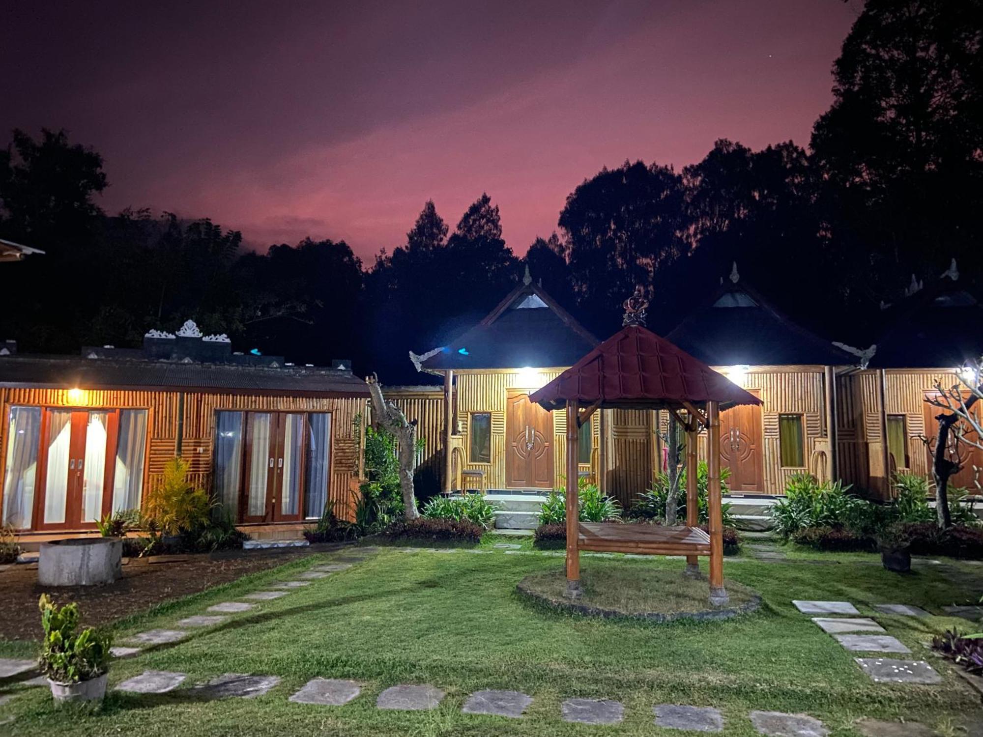 D'Yoga Bamboo House Kintamani Exterior foto