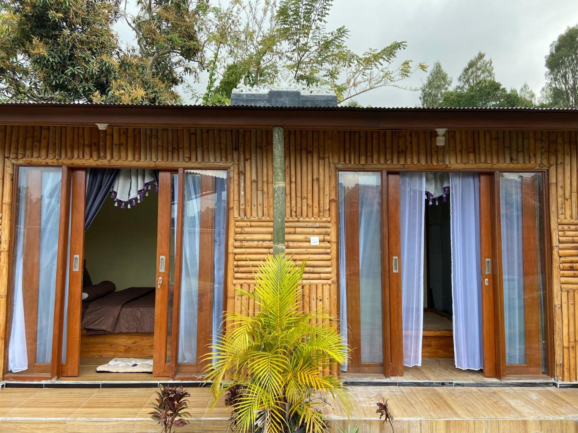 D'Yoga Bamboo House Kintamani Exterior foto