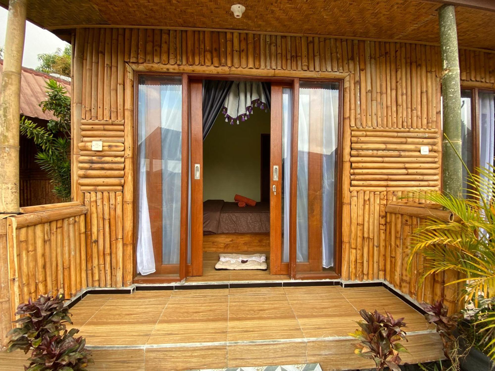 D'Yoga Bamboo House Kintamani Exterior foto