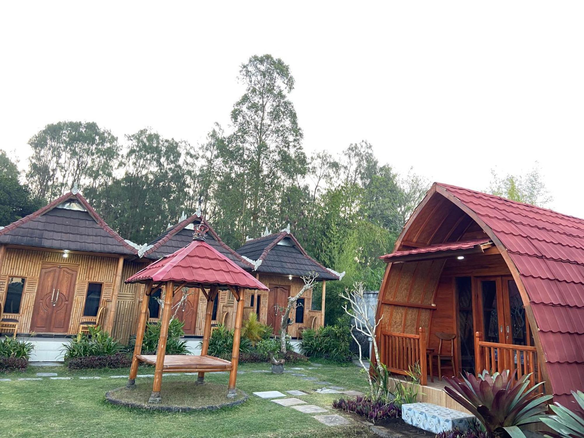 D'Yoga Bamboo House Kintamani Exterior foto