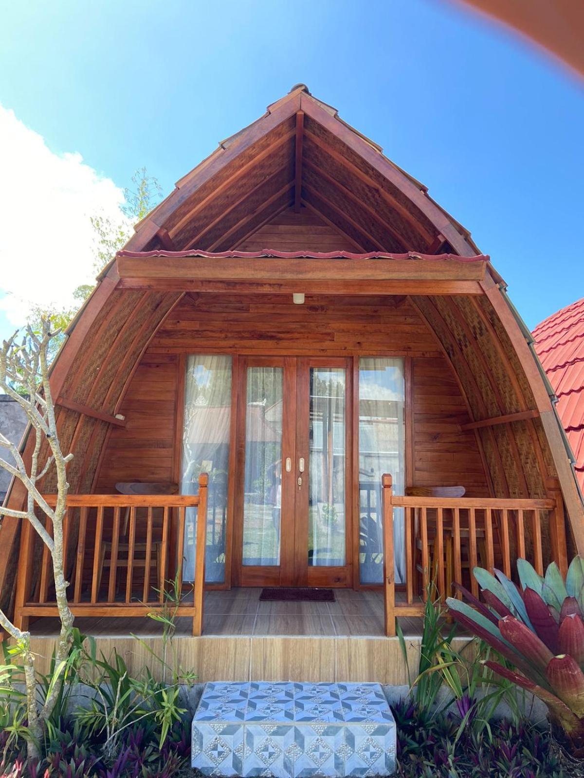 D'Yoga Bamboo House Kintamani Exterior foto